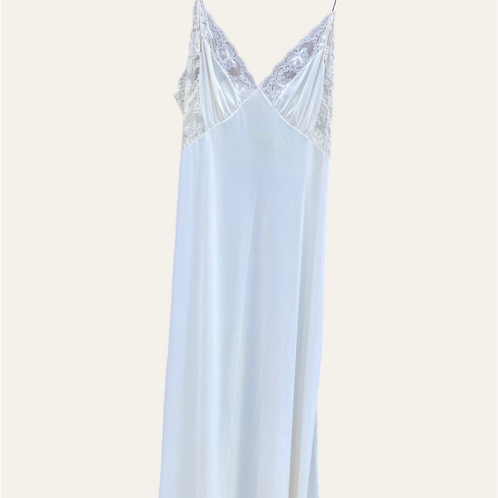 Vintage Slip Dress with Lace